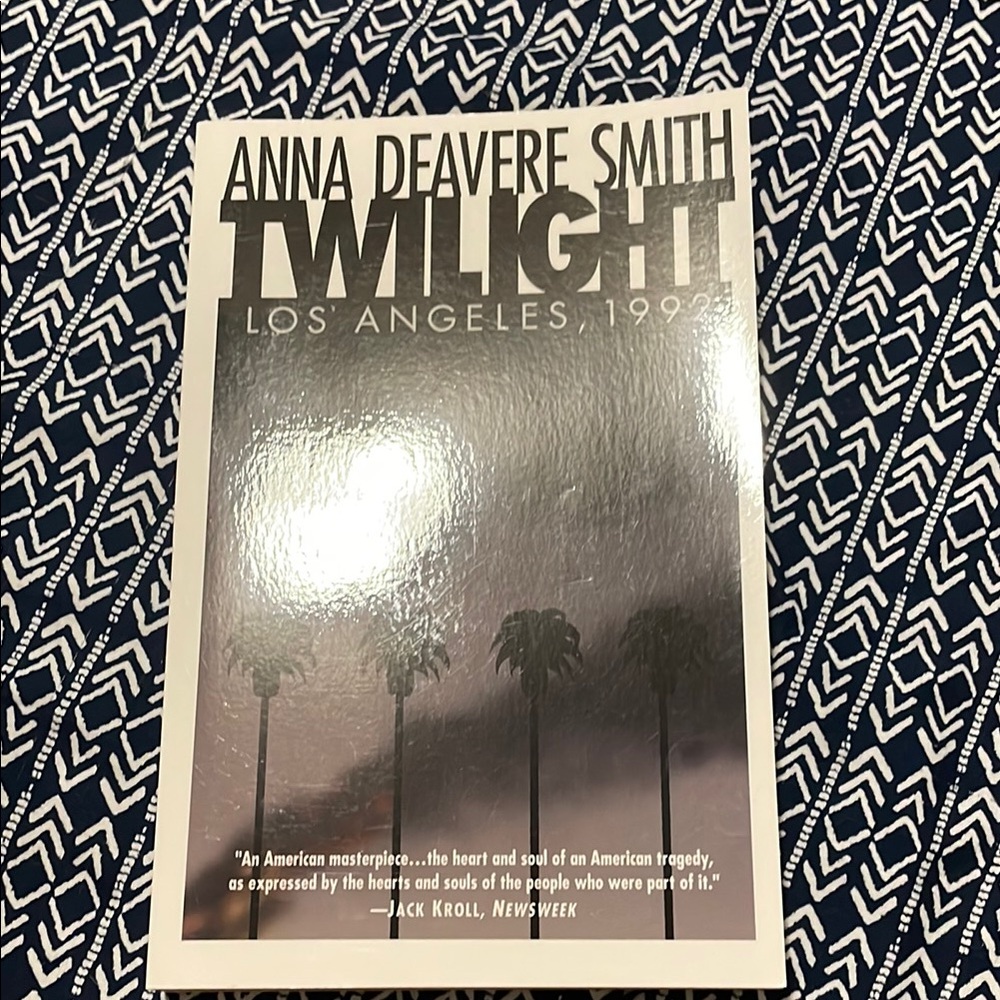Anna Deavere Smith Twilight Los Angeles, 1992